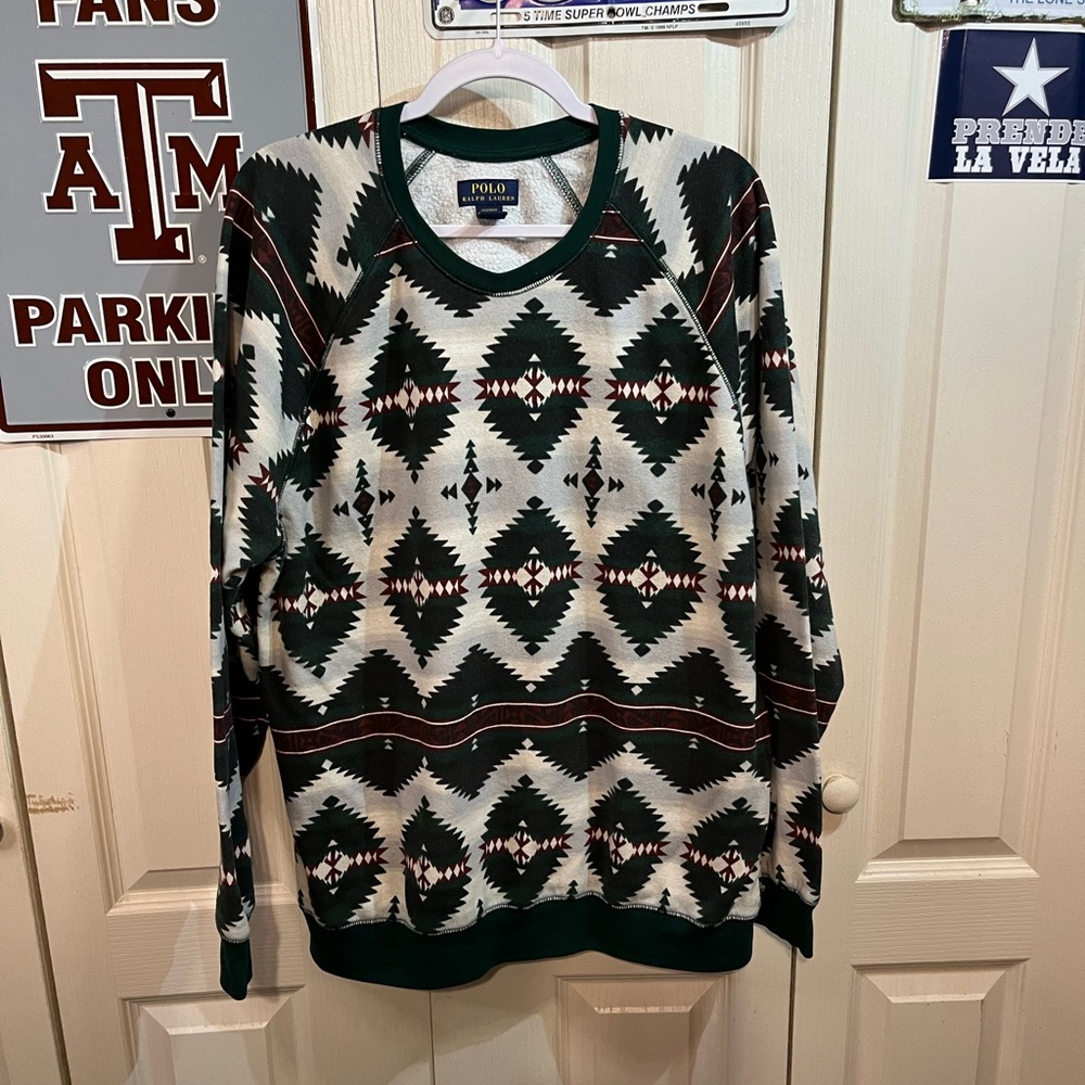 Polo Ralp Lauren Men’s Tribal Aztec Sweatshirt